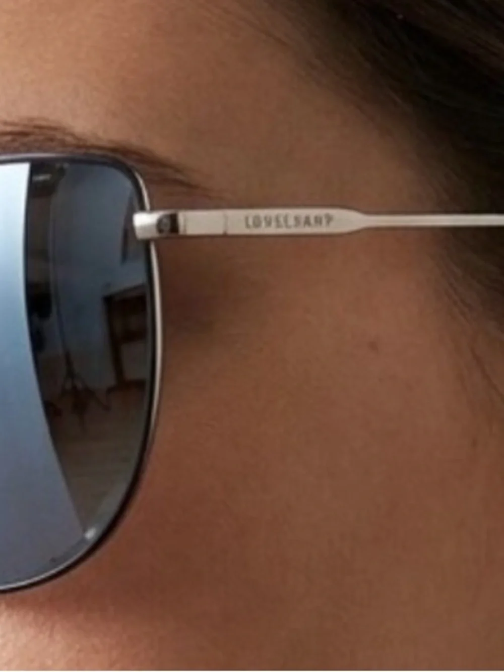 LONG-CHAMP CAT EYE MIRROR SUNGLASSES NEW WITH DUST CLOTH & CASE LO158S